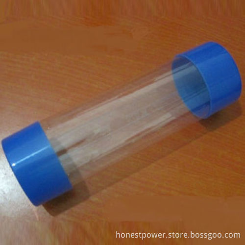 Clear PVC Cylinder, Packaging for Towel, Customized Sizes and Designs Welcomed